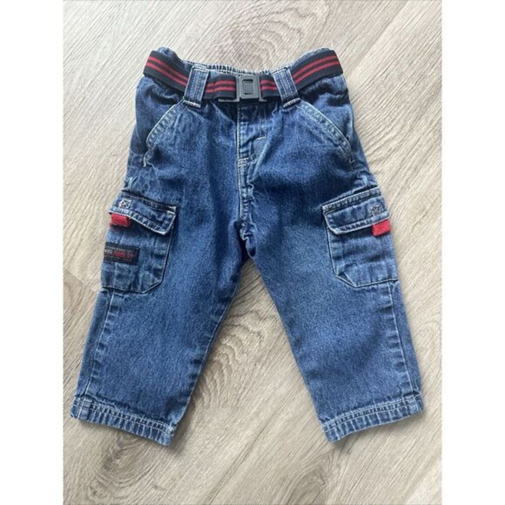 Blue Jeans 18‎ Months Wrg Jeans Co Unisex Snap Fly and belt